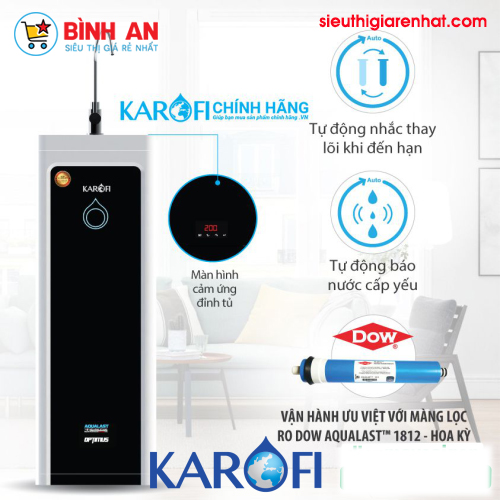 Dòng máy lọc nước Karofi 9 lõi lọc