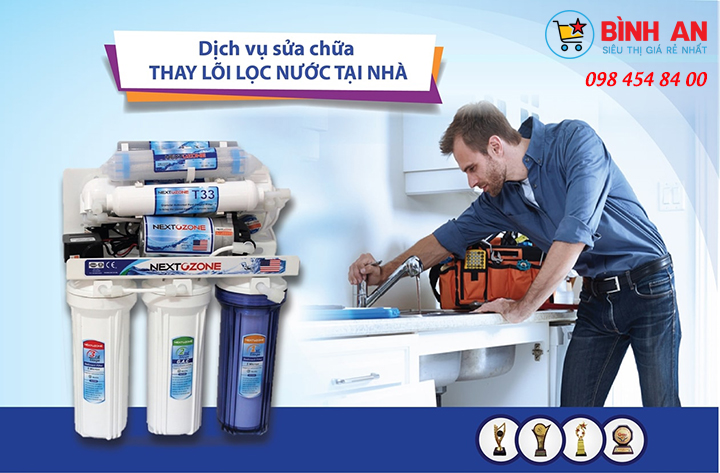 Dịch vụ sửa chữa máy lọc nước tại nhà uy tín