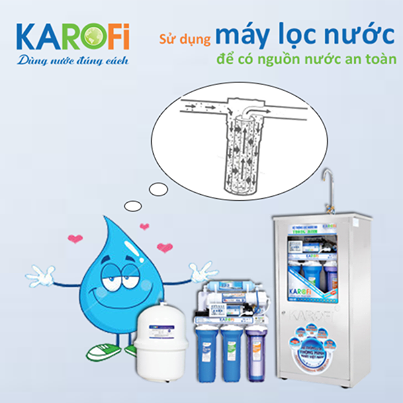 Máy lọc nước RO Karofi