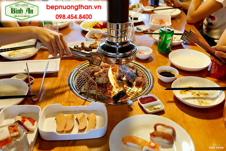 Các dòng bếp nướng than hoa không khói