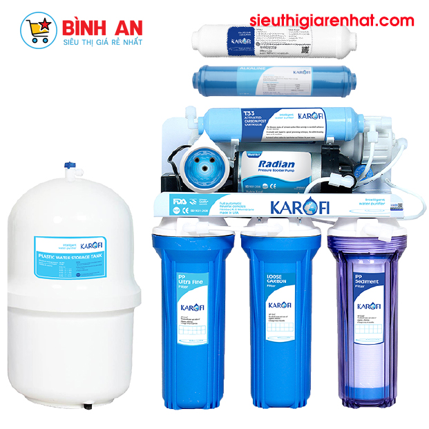 may-loc-nuoc-karofi-7-loi-loc-sro-70 máy lọc nước karofi SRO 7 lõi lọc- không tủ