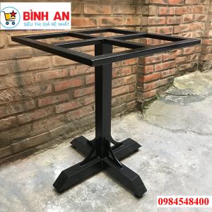 bàn cafe chân sắt