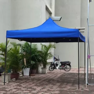 Nhà Bạt Mini 2x2m Màu Xanh