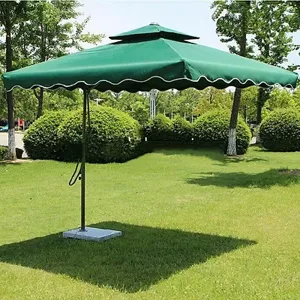 Ô Lệch Tâm Vuông 2m5 Màu Xanh