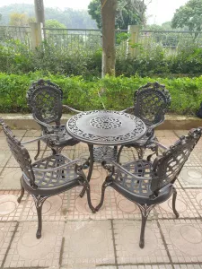 Bộ Bàn Ghế Sân Vườn Ngoài Trời BA-D80
