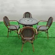 Bàn Ghế Cafe Sân Vườn Nhập Khẩu BA-T80