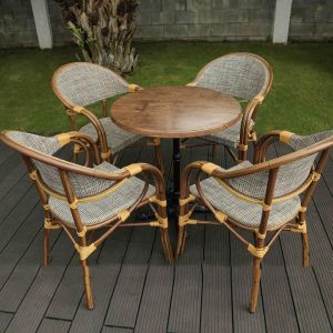 Bàn Ghế Cafe Ngoài Trời T04-CT