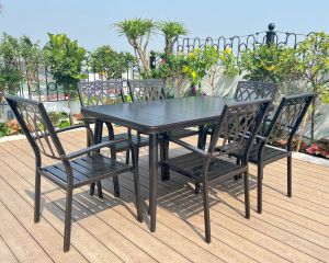 bàn ghế sân vườn ngoài trời nhập khẩu HCN-D150
