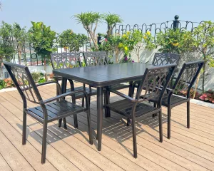 bàn ghế sân vườn ngoài trời nhập khẩu HCN-D150