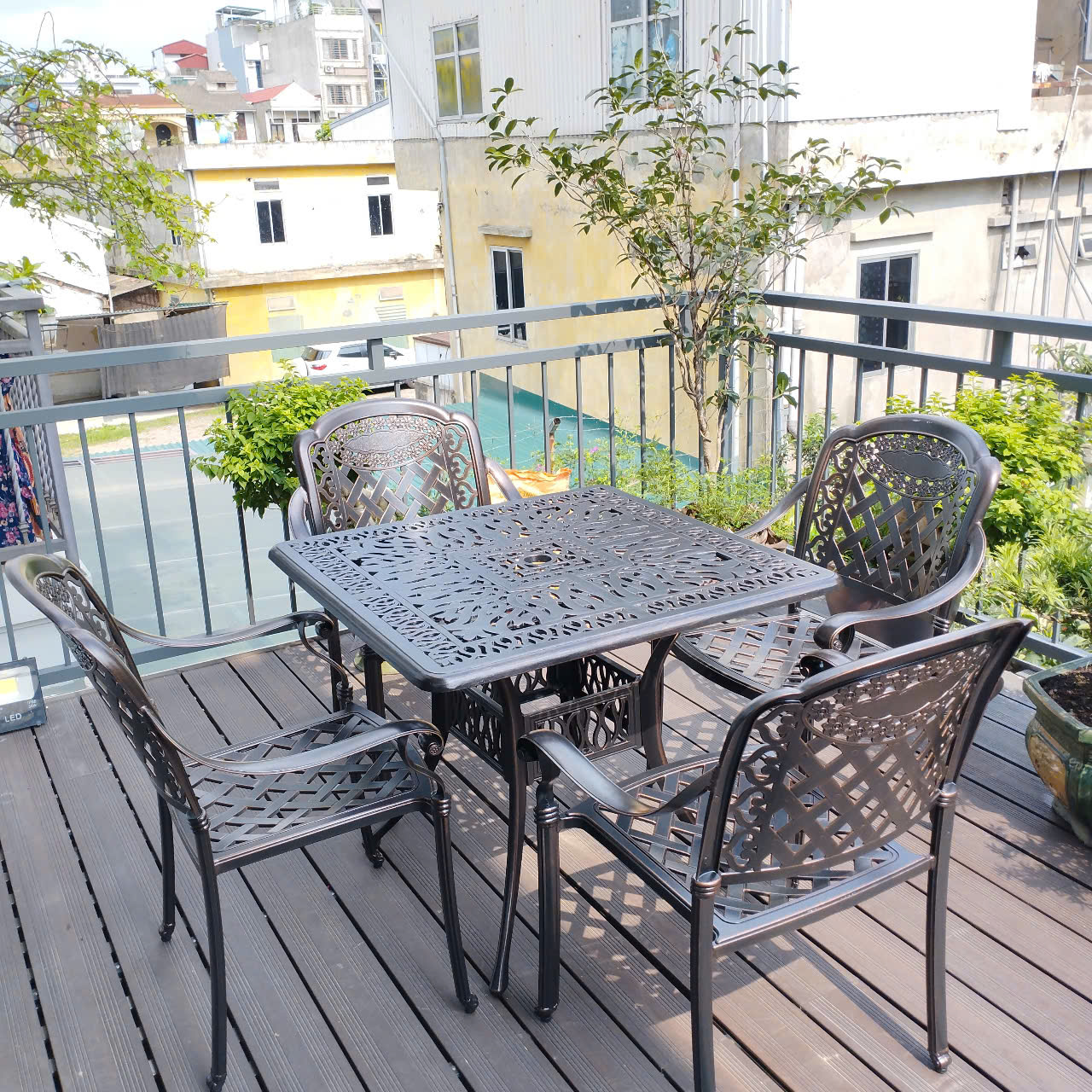 Bàn Ghế Sân Vườn Ngoài Trời HV-D90
