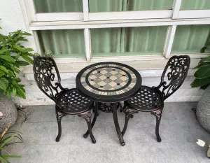 Bàn ghế ban công ngoài trời -BA-MĐ60