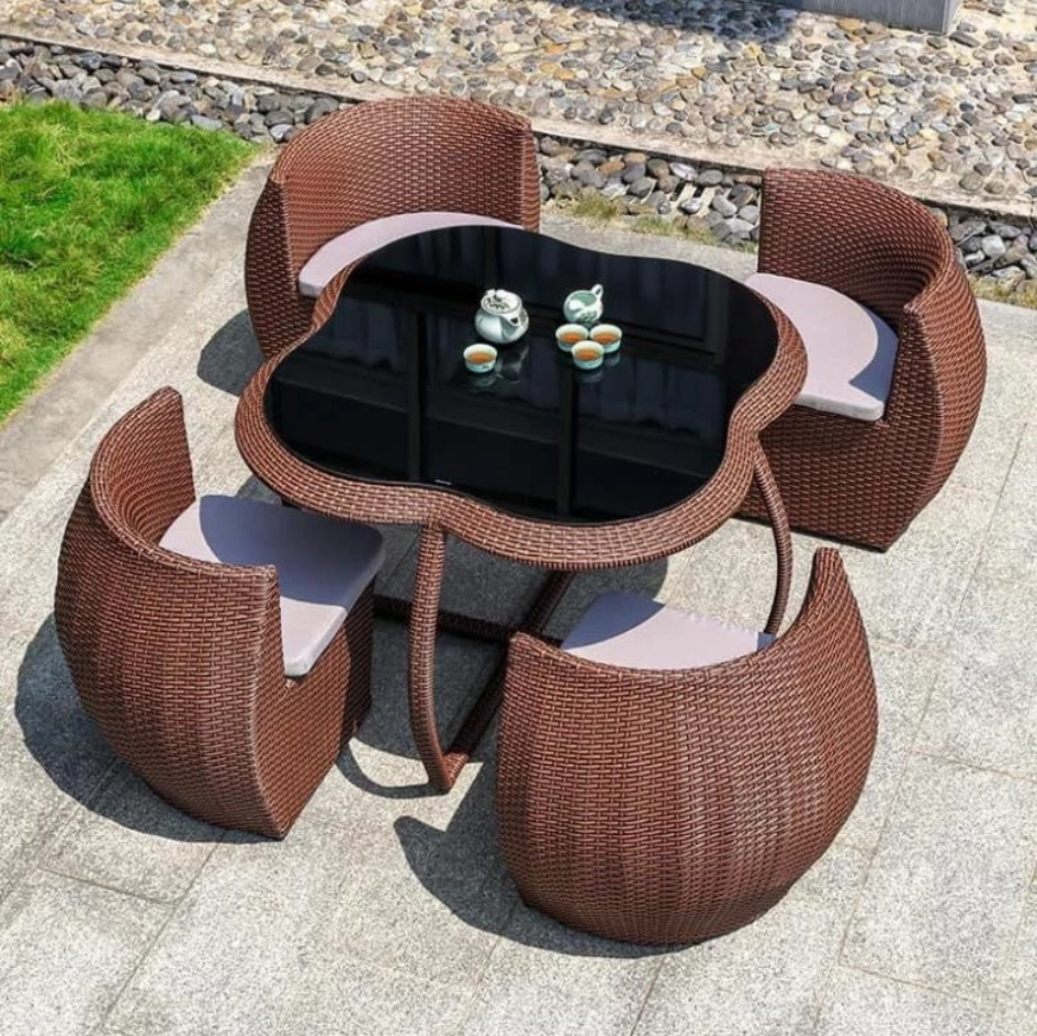 Bộ Sofa Sân Vườn Mây Nhựa