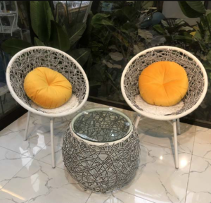 Bộ Bàn Ghế Mây Ban Công Nhỏ