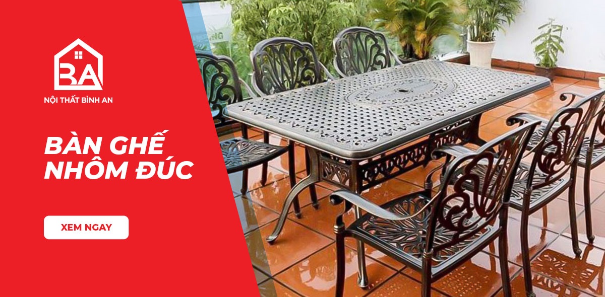 Bàn ghế sân vườn ngoài trời