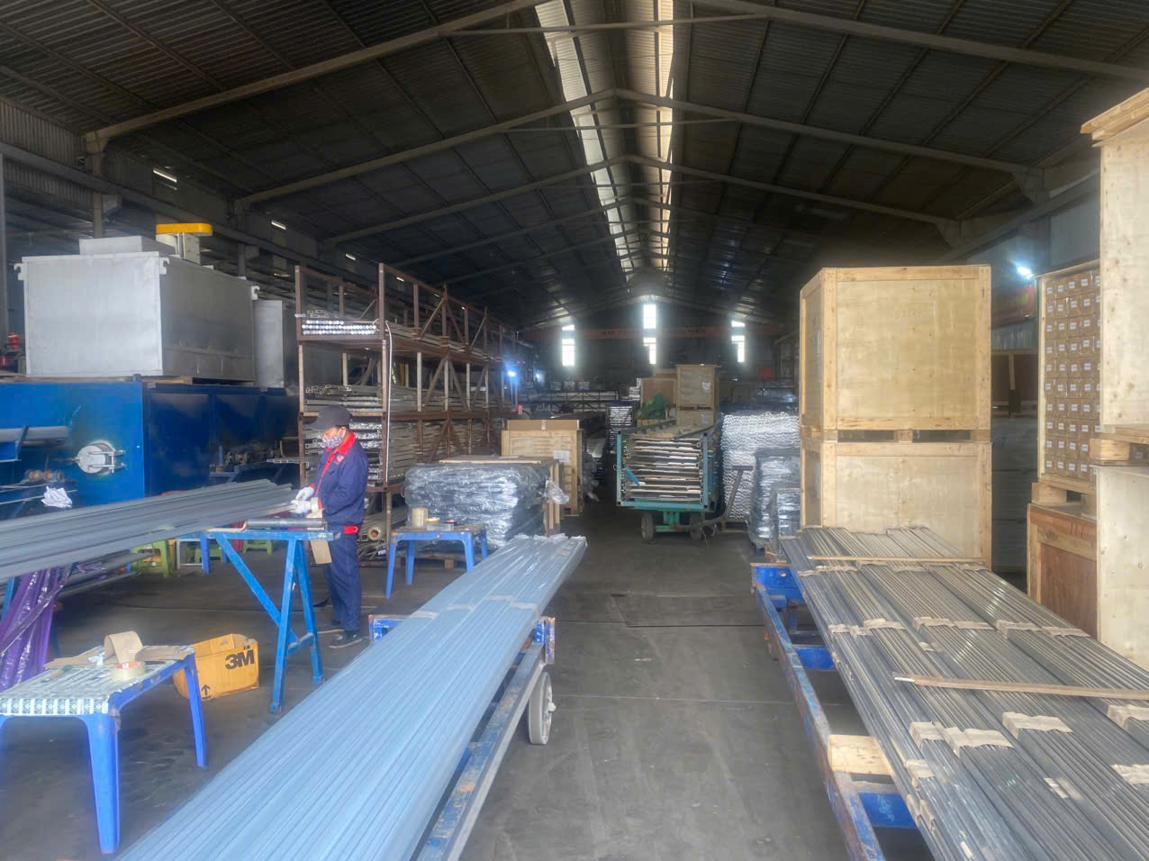 Superior aluminum extrusion quality comes from Viet Y Aluminium s advanced extrusion production lines - ảnh 4