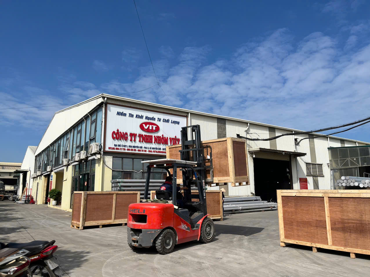 Vách Nhôm Tổ Ong Việt Ý Liên Tục Xuất Khẩu Sang Nhật Bản