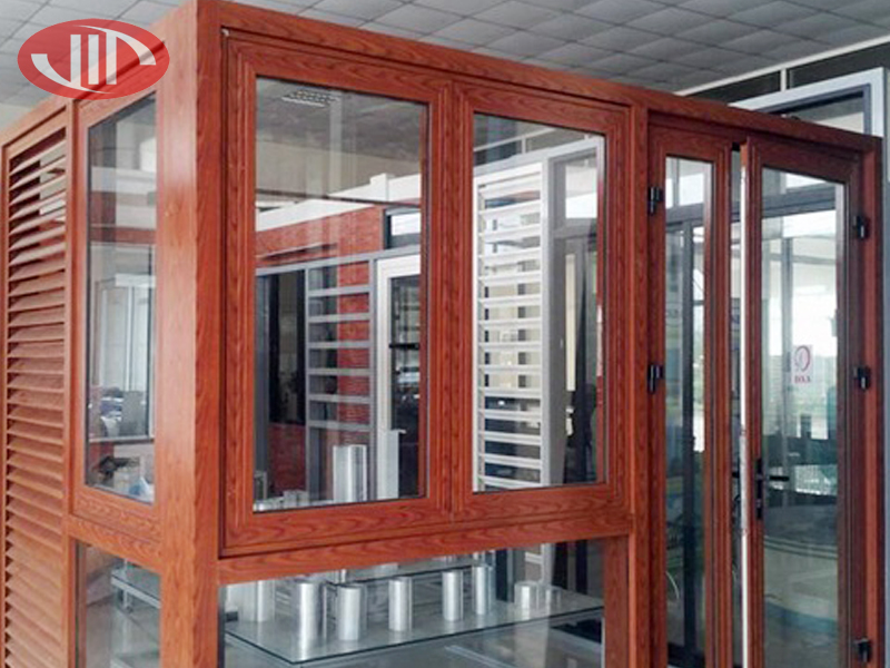 Việt Ý Wood Grain Film-Coated Aluminum Product System