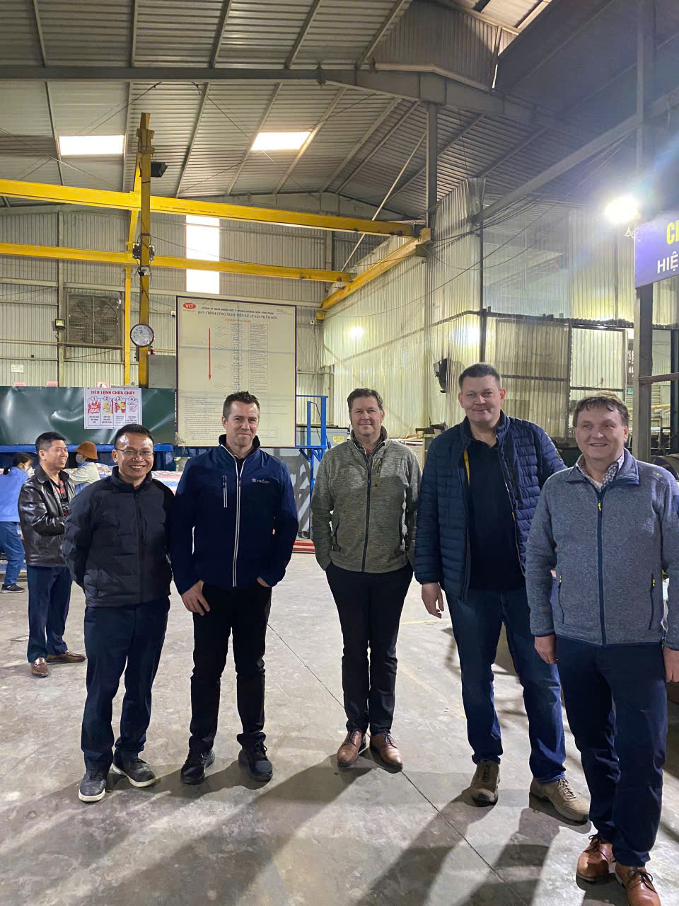 Viet Y Aluminium Strengthens International Cooperation Welcomes German Partners Radian and Simen