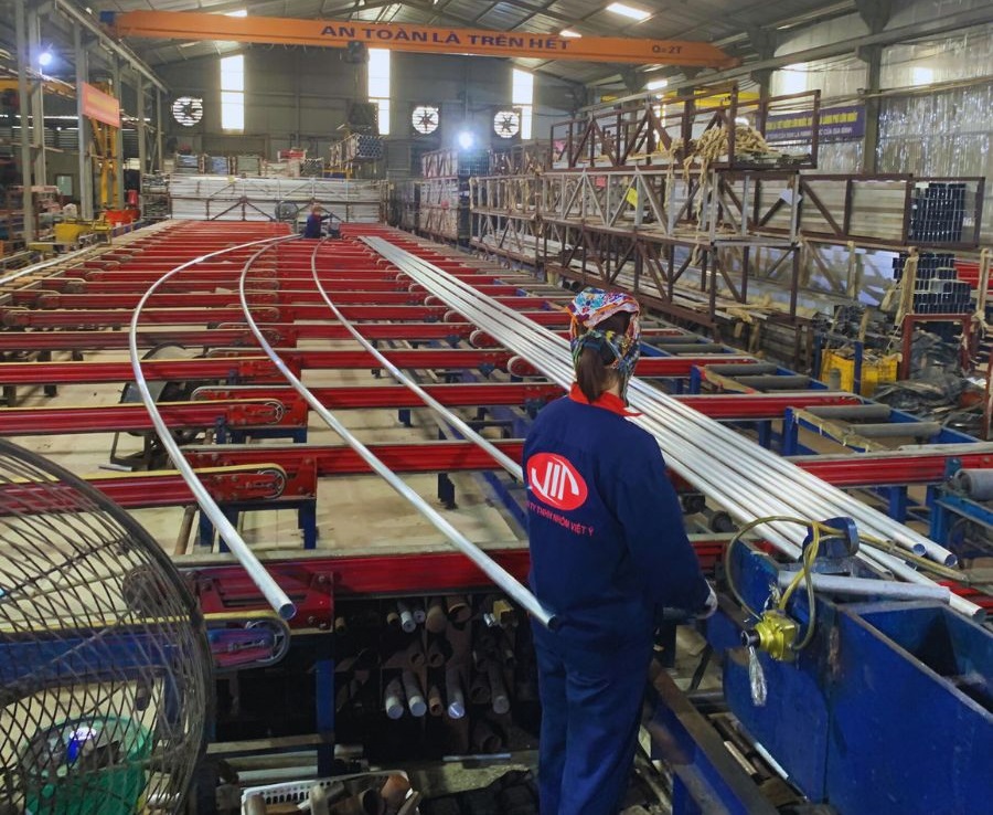Outstanding Advantages of Extruded Aluminum Products at Viet Y Aluminum Factory