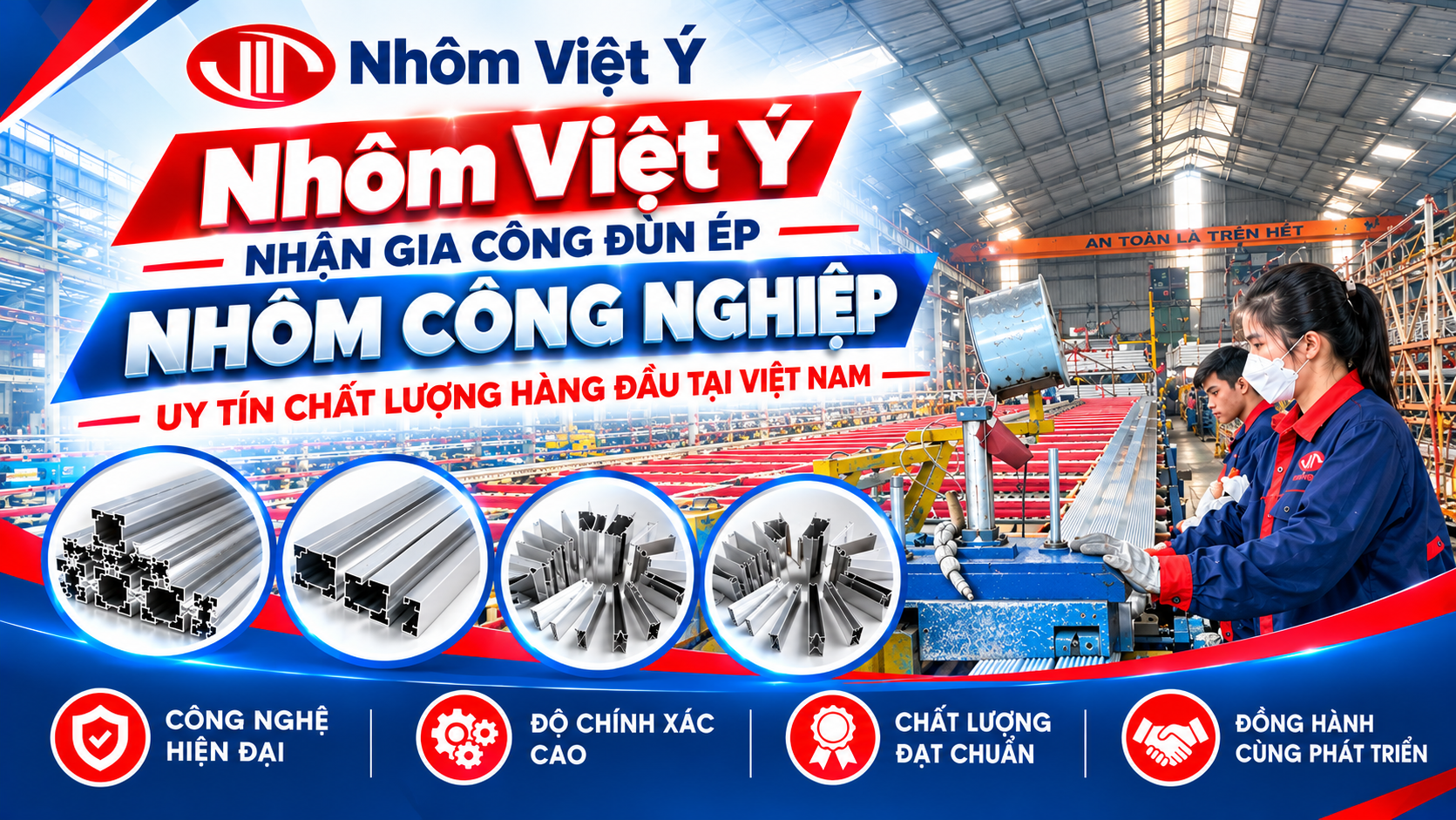 Viet Y Aluminium A Trusted Partner for High Quality Industrial Aluminium Extrusion in Vietnam