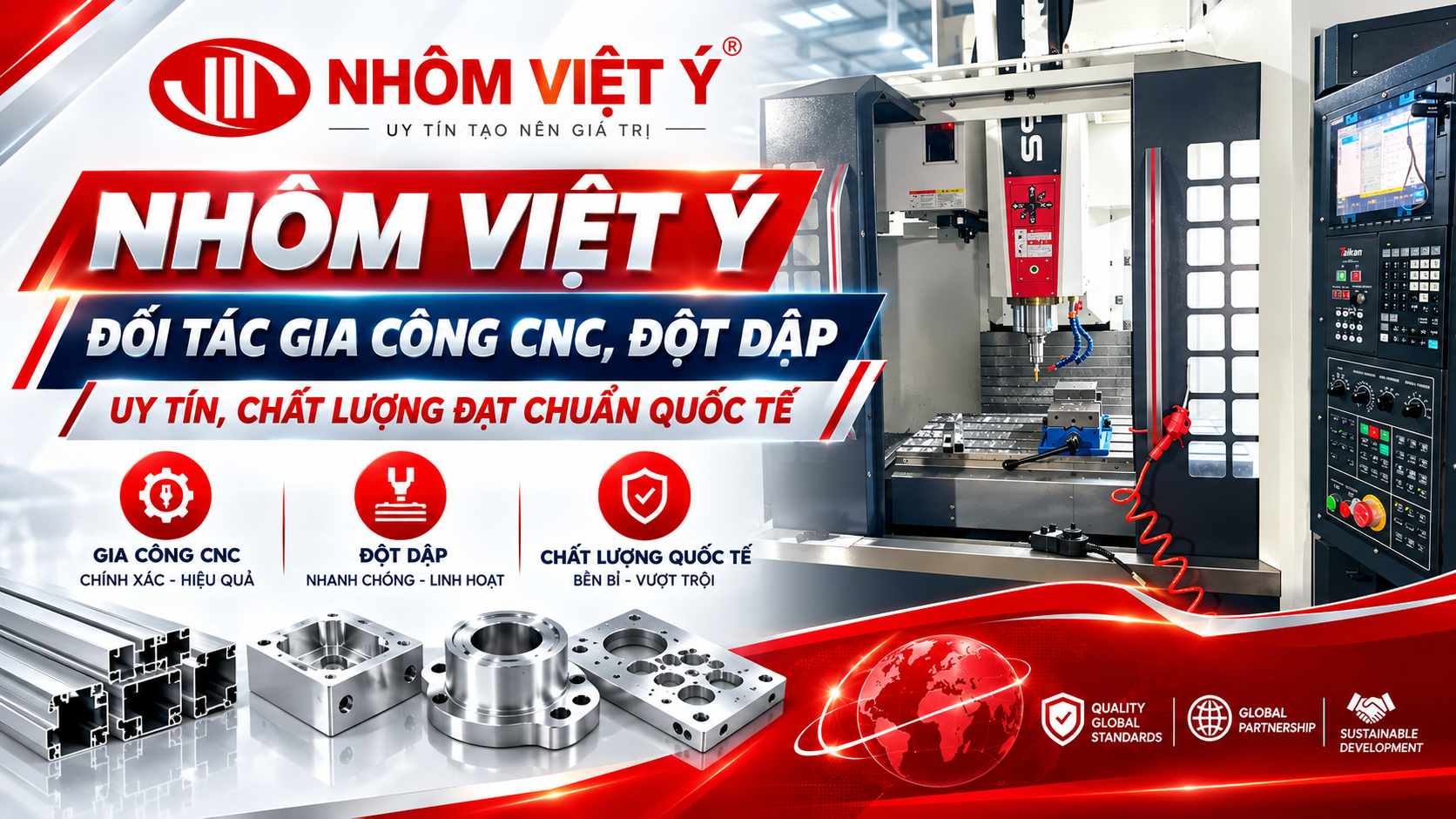 Viet Y Aluminum A Leading Trusted CNC Punching Partner in Vietnam