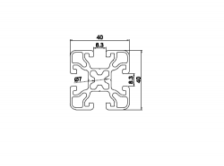Nhôm băng tải bàn thao tác VIT-0121
