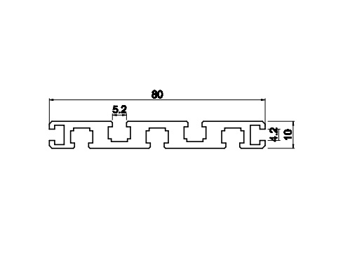 Nhôm băng tải bàn thao tác VIT-0133