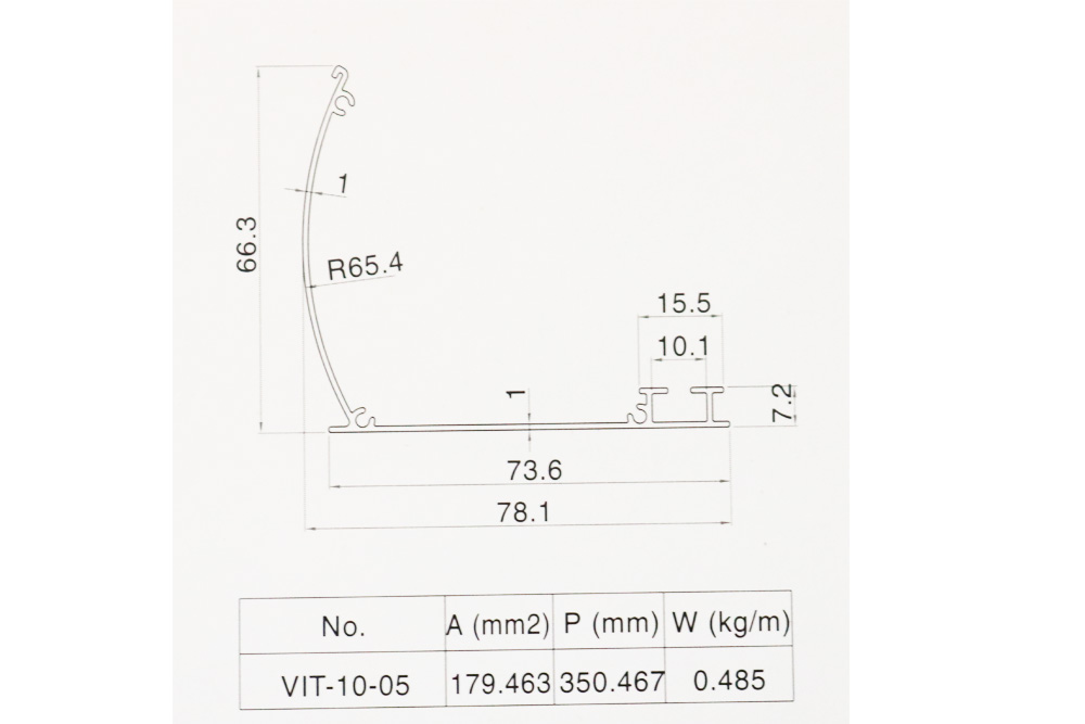 Nhôm mành rèm VIT-1005