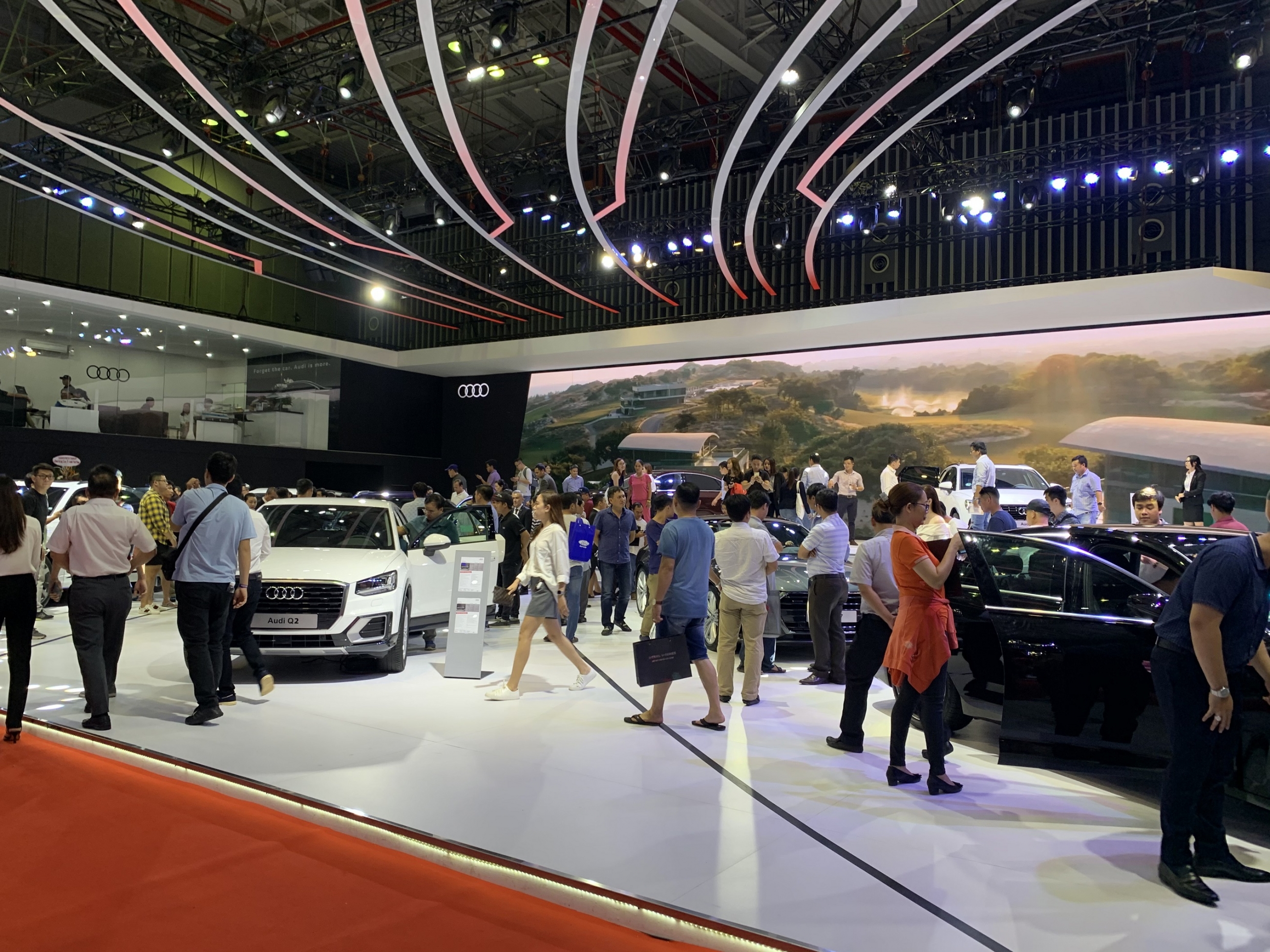 Gian hàng Audi ở  Viet Nam Autoshow