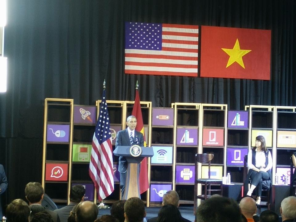 Tổng thống OBAMA tọa đàm cùng doanh Nghiệp Mỹ