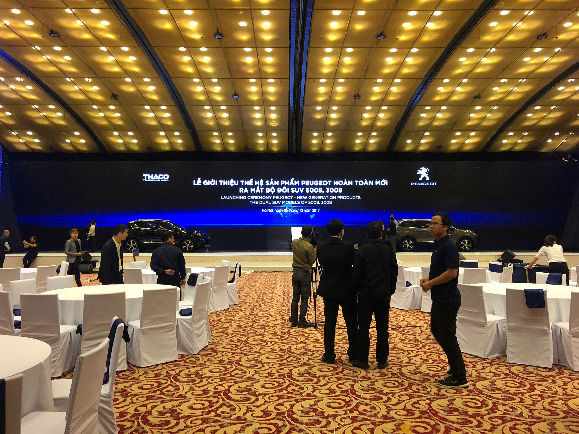 Lễ ra mắt xe PEUGEOT