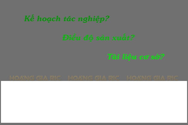 Lập kế hoạch tác nghiệp và điều độ sản xuất thi công