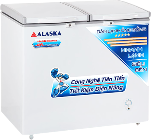 Tủ đông Alaska BCD-4568C (Mẫu mới)