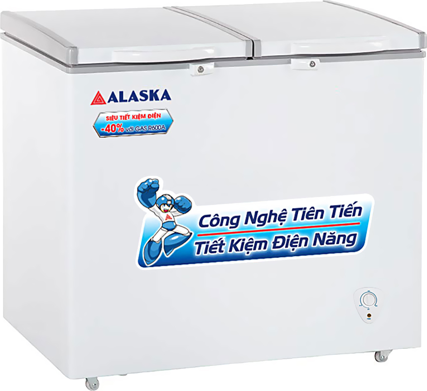 Tủ đông Alaska BCD-4567N (Mẫu mới)