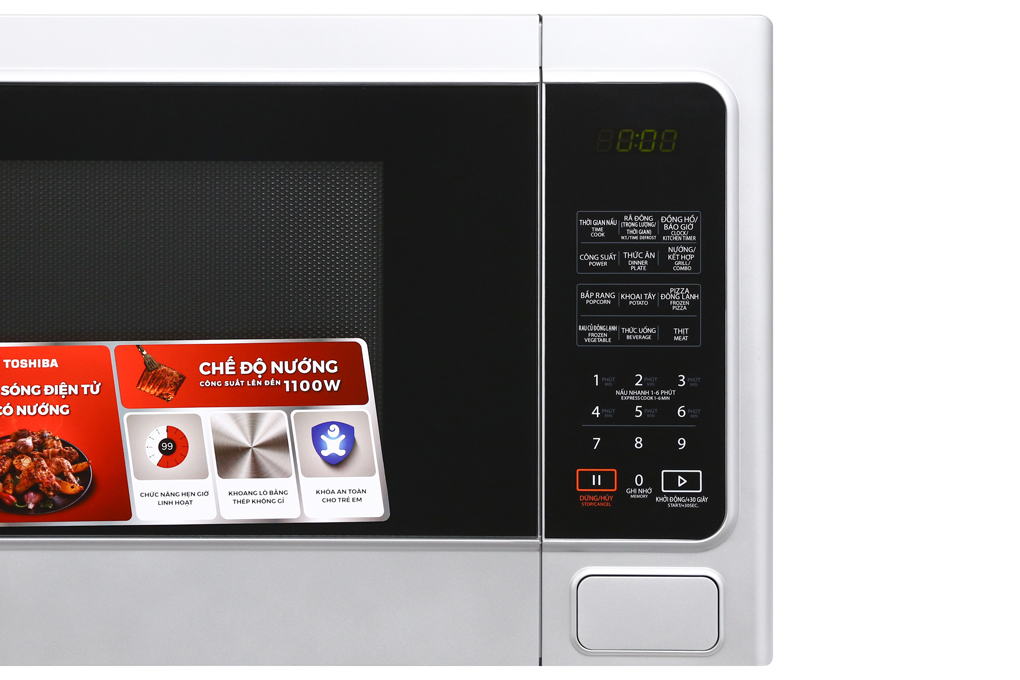 Lò vi sóng điện tử có nướng Toshiba ER-SGS34(S)VN (34L)