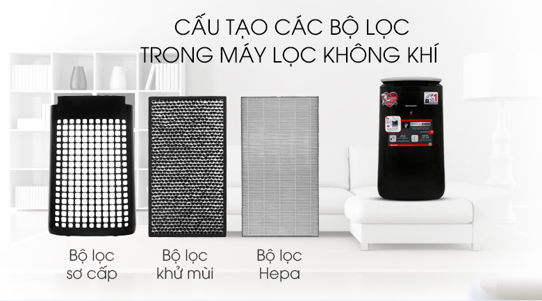 Máy lọc không khí Sharp FP-J80EV-H