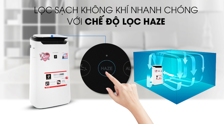 Máy lọc không khí Sharp FP-J60E-W