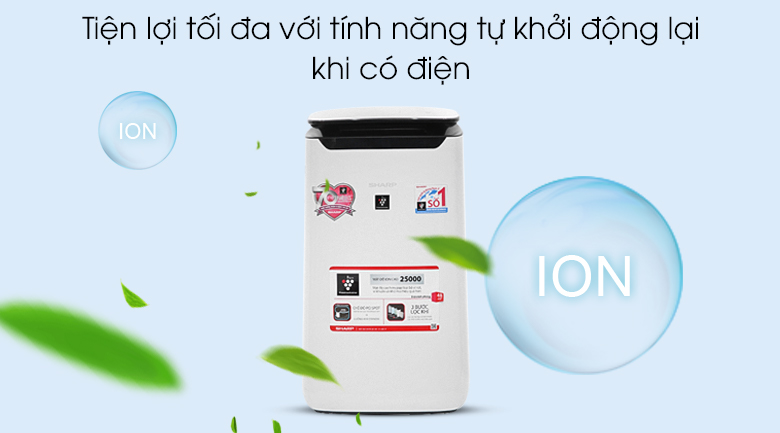 Máy lọc không khí Sharp FP-J60E-W