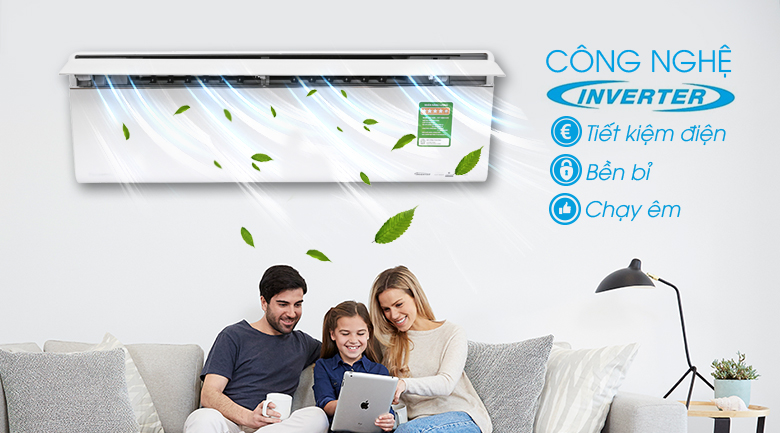 Máy lạnh Panasonic Inverter 1 HP CU/CS-VU9UKH-8