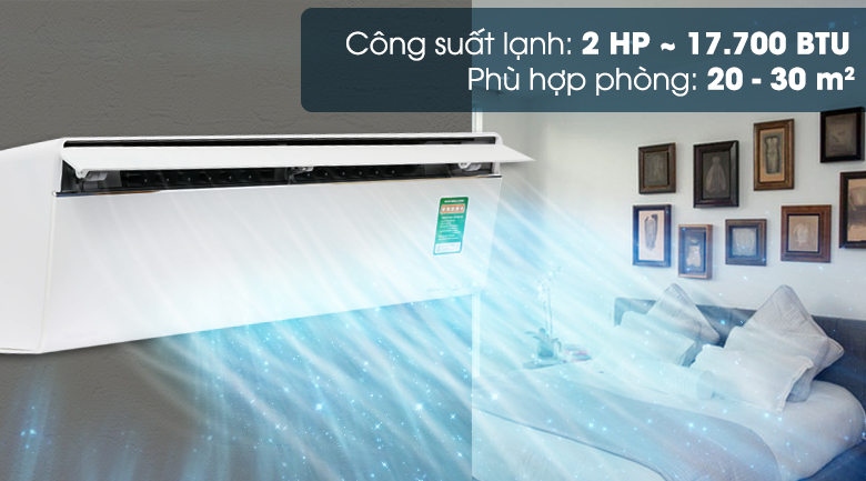 Máy lạnh Panasonic Inverter 2 HP CU/CS-VU18UKH-8