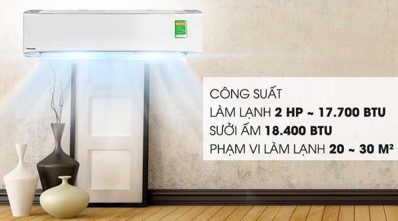 Máy lạnh 2 chiều Panasonic 2 HP CU/CS-YZ18UKH-8