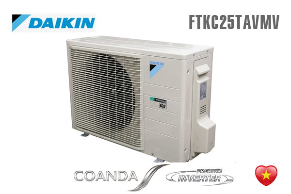 Điều hòa Daikin 1 chiều 9.000BTU Coanda FTKC25TAVMV