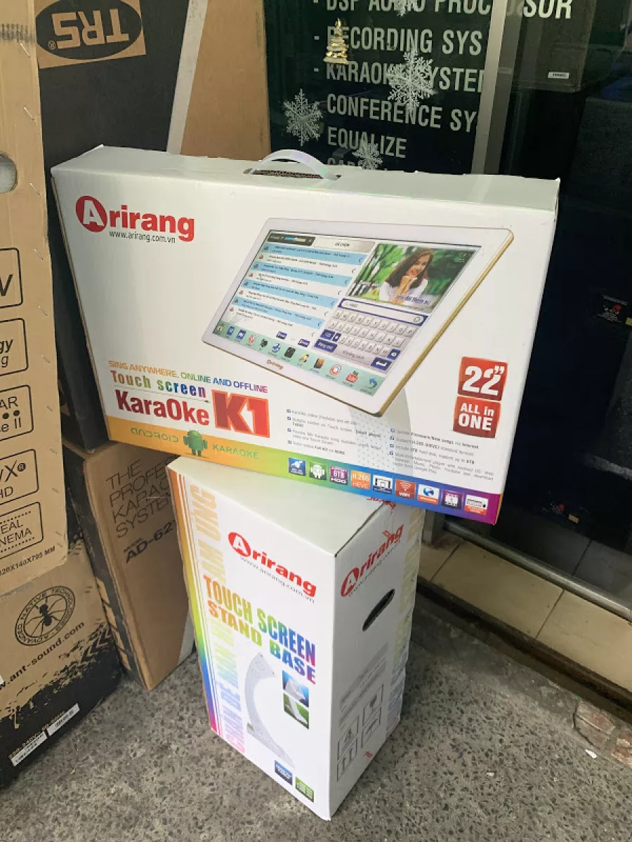 Máy karaoke tích hợp màn hình cảm ứng Arirang K1 (Tích hợp ổ cứng 3TB)