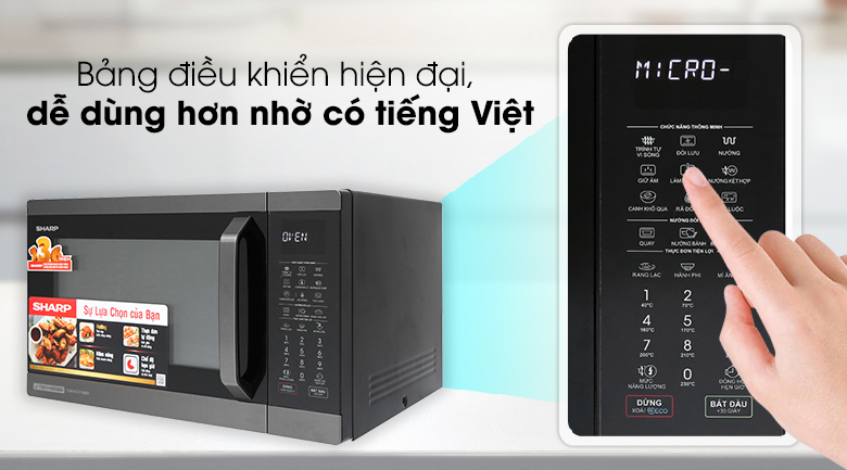 Lò vi sóng Sharp R-C932XVN-BST