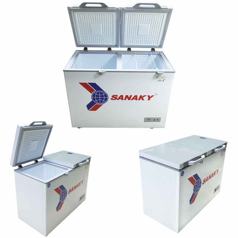 Tủ đông Sanaky VH-4099W2KD 300 lít Mặt kính cường lực