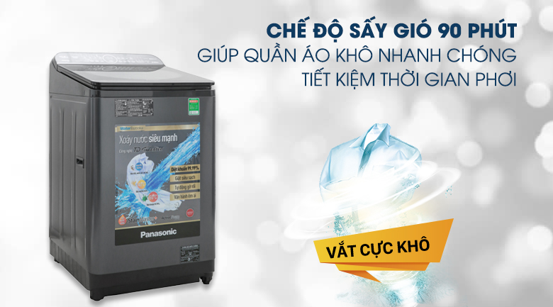 Máy giặt Panasonic Inverter 10.5 Kg NA-FD10VR1BV