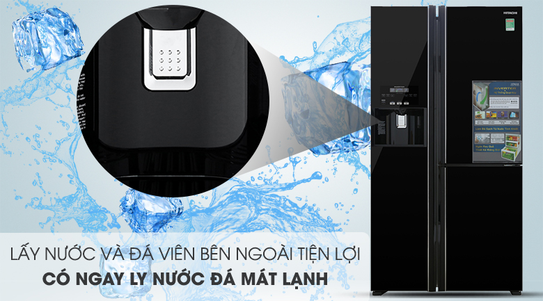Tủ lạnh Hitachi Inverter 584 lít R-FM800GPGV2 GBK