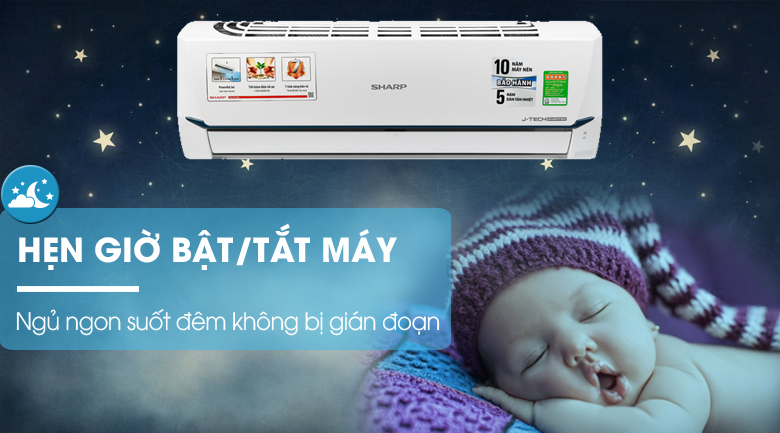 Máy lạnh Sharp Inverter 1 HP AH-X9XEW