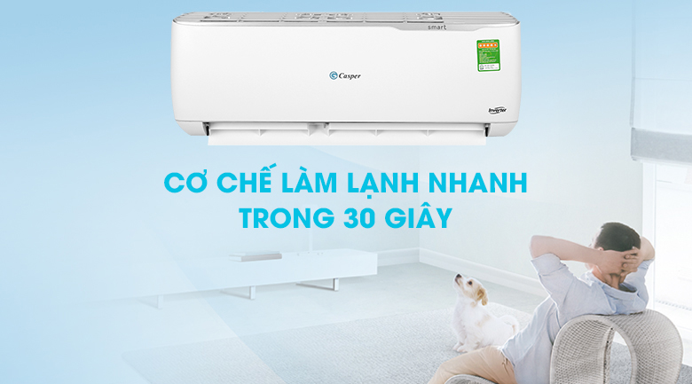 Điều hòa Casper 1 chiều Inverter 18000BTU GC-18TL32