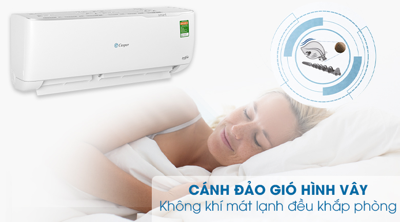 Điều hòa Casper 1 chiều Inverter 18000BTU GC-18TL32